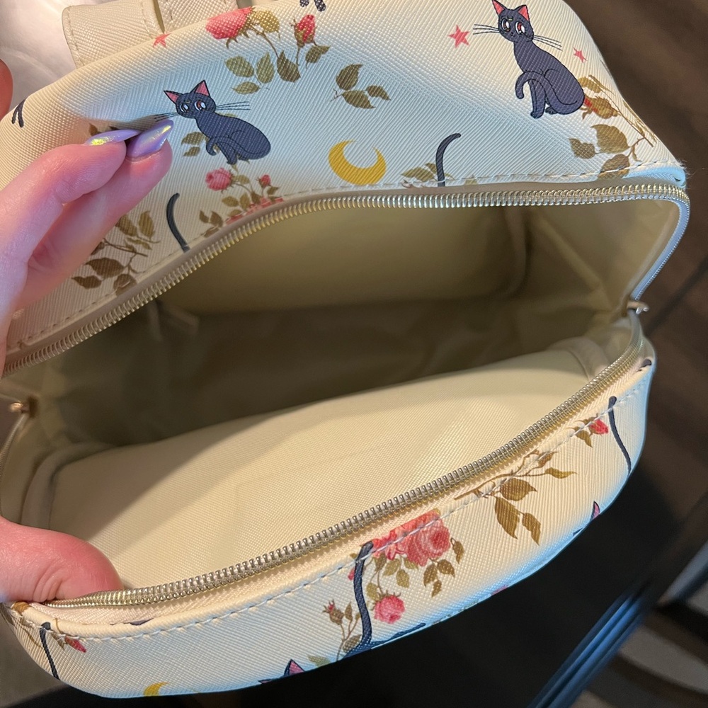 Sailor Moon Cat Print Backpack - image 3